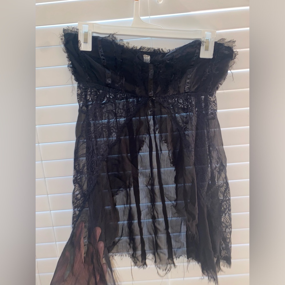 Free people lace lingerie nightgown